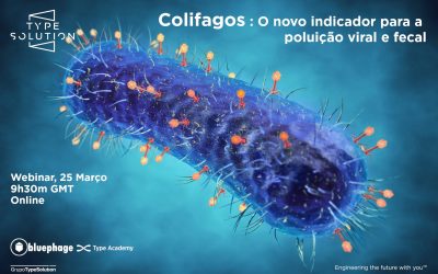 Type Solution invites Bluephage to discuss the relevance of coliphages as new viral indicators in water analysis, according to the New European Drinking Water Directive