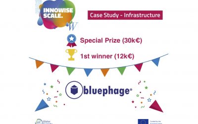 Bluephage wins the Innowise Scale Infrastructure Competition organized by the European Institute of Innovation and Technology, EIT