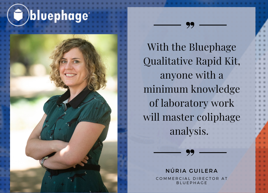 Bluephage launches the Qualitative Rapid Kit, a patented technology for detecting coliphages in less than 6.5h