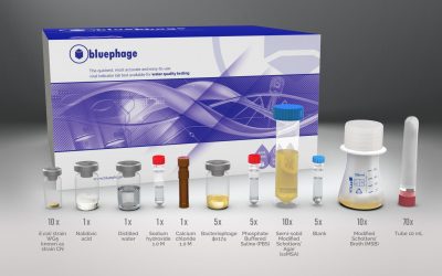 Bluephage simplifies the processes of applying the ISO 10705-2 standard with the Easy Kit BP1601