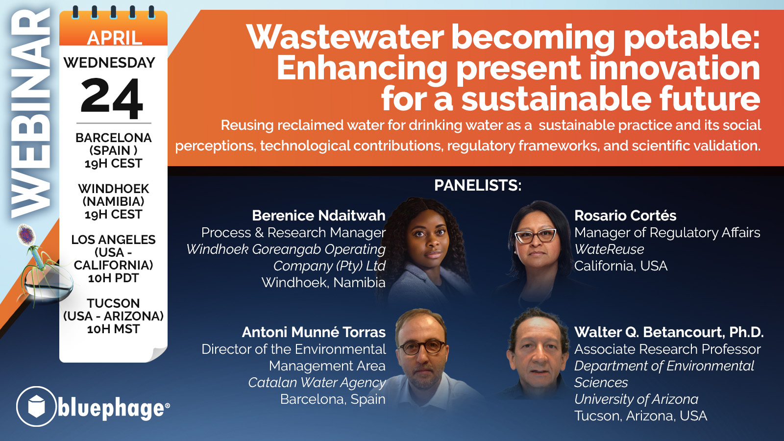 Webinar on Wastewater Reuse